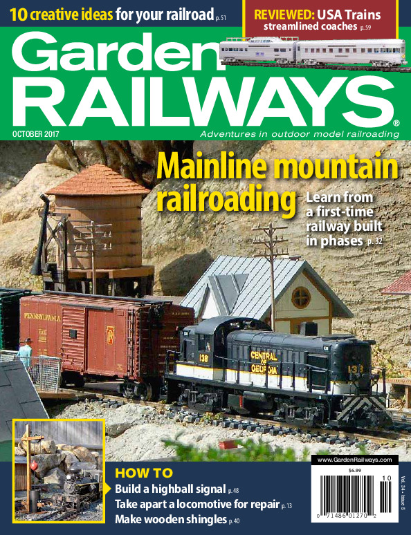 Garden Railways, October 2017