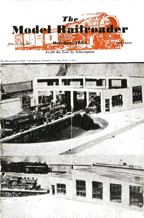 Model Railroader, October 1934