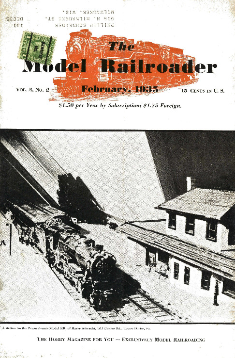 Model Railroader, February 1935