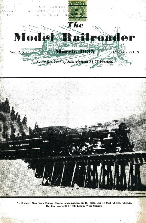 Model Railroader, March 1935