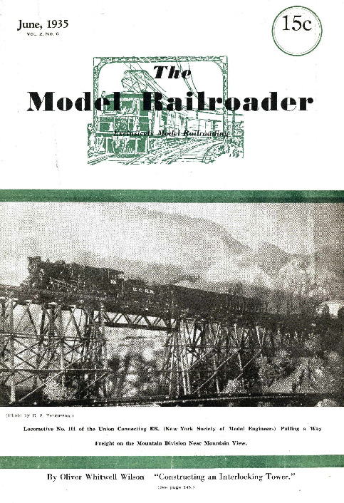 Model Railroader, June 1935