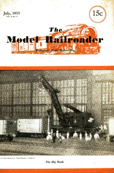 Model Railroader, July 1935