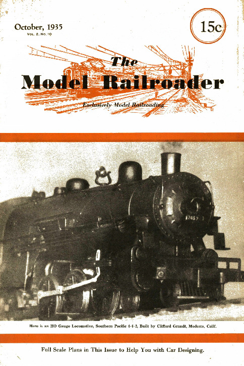 Model Railroader, October 1935