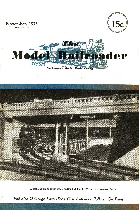 Model Railroader, November 1935