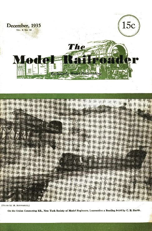 Model Railroader, December 1935