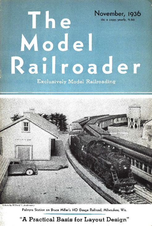 Model Railroader, November 1936
