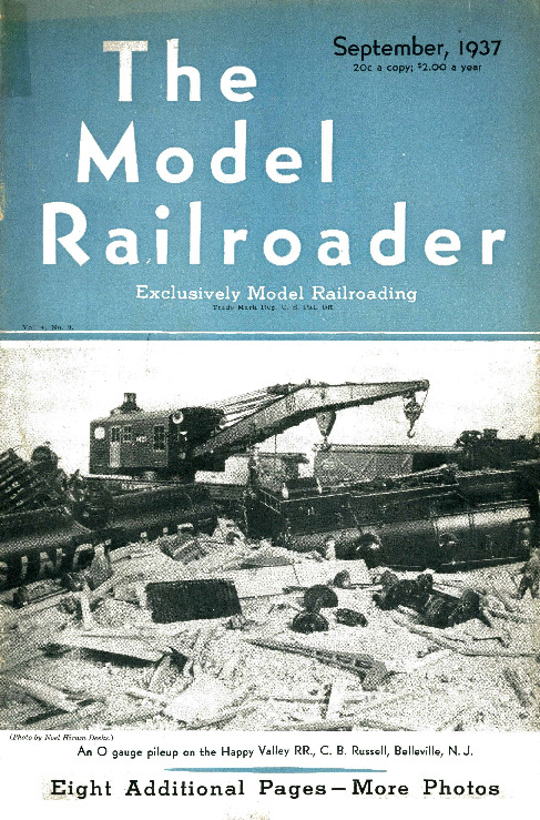 Model Railroader, September 1937