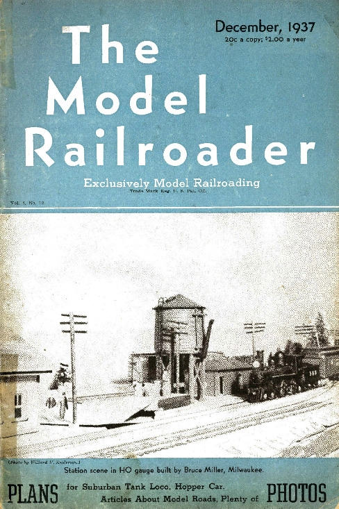 Model Railroader, December 1937