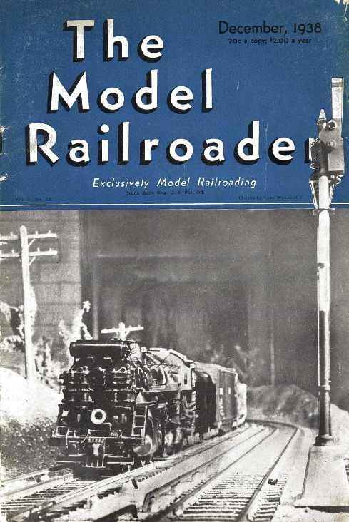 Model Railroader, December 1938