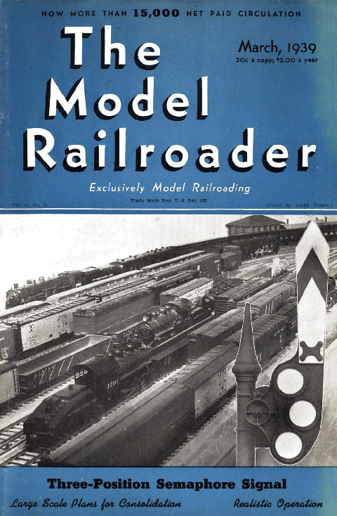 Model Railroader, March 1939