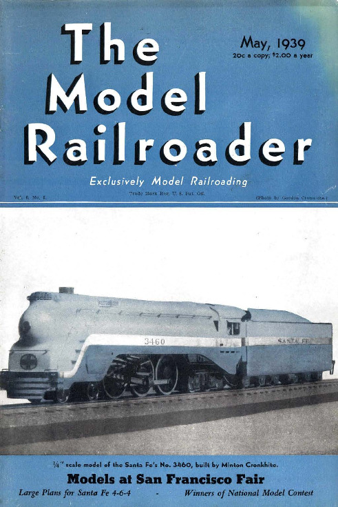 Model Railroader, May 1939