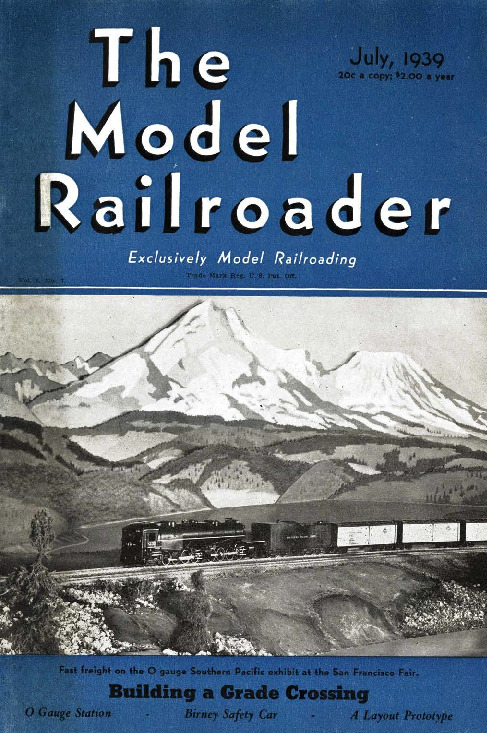 Model Railroader, July 1939