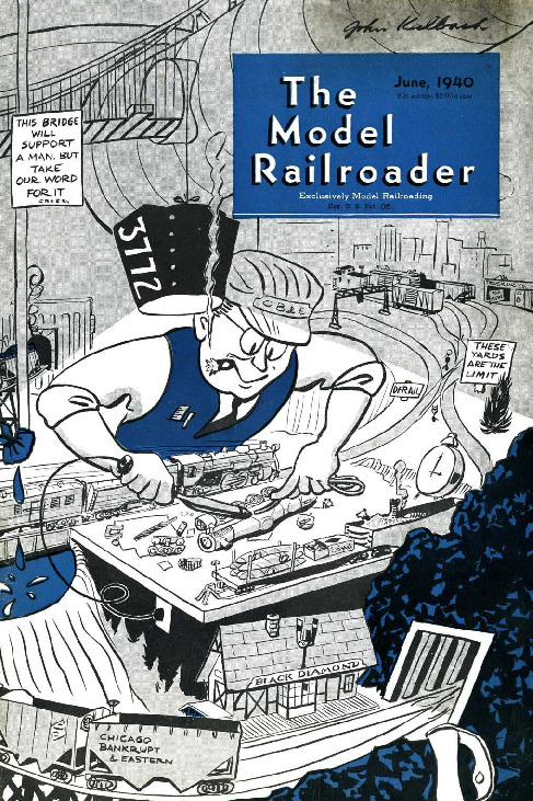Model Railroader, June 1940