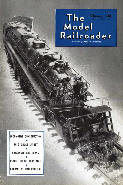 Model Railroader, February 1941