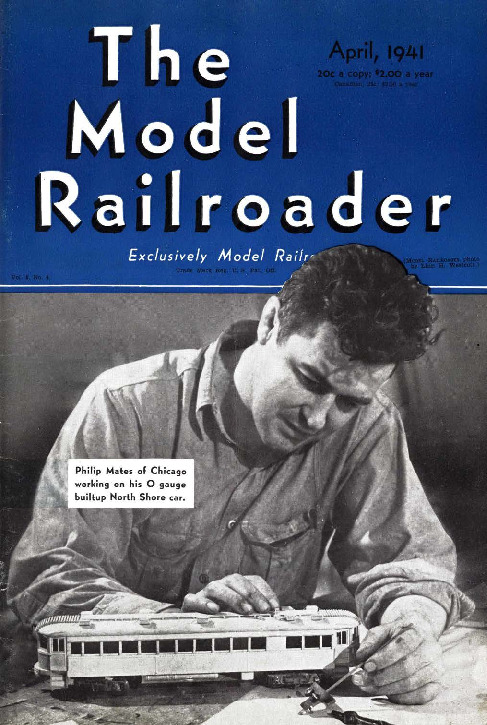 Model Railroader, April 1941