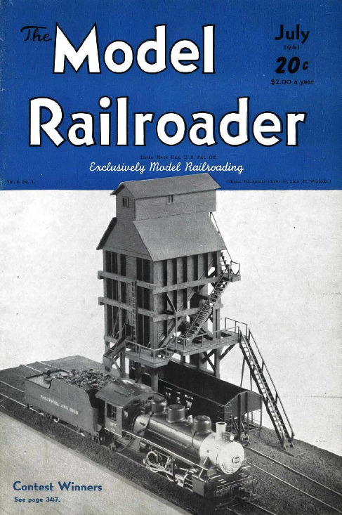 Model Railroader, July 1941