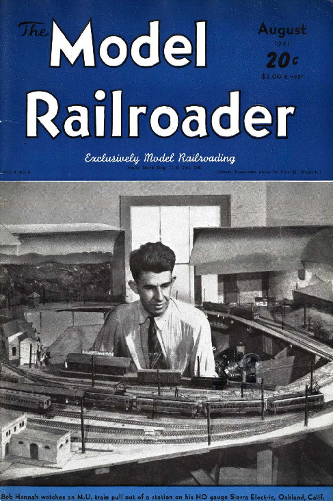 Model Railroader, August 1941