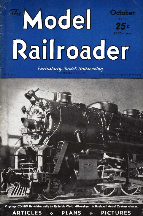 Model Railroader, October 1941