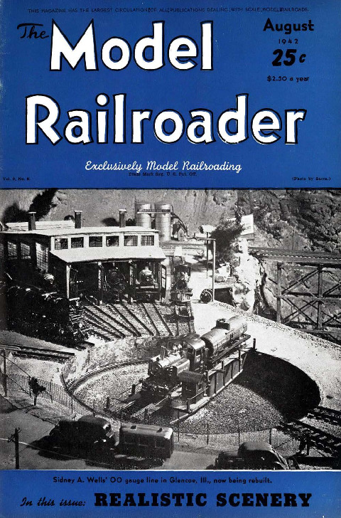 Model Railroader, August 1942
