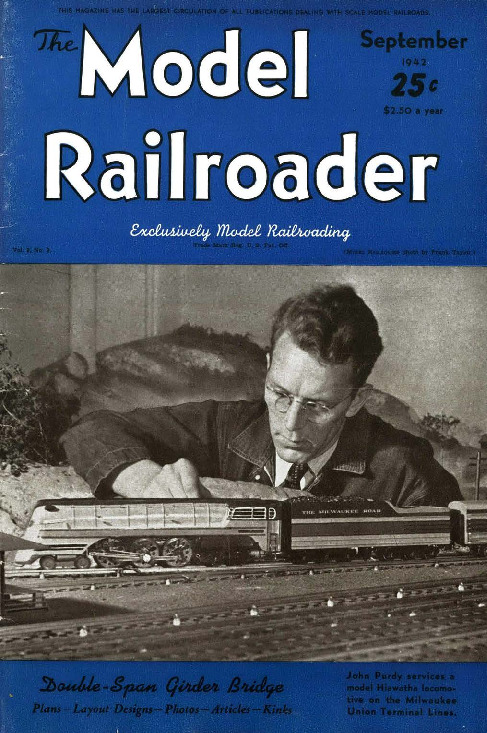 Model Railroader, September 1942