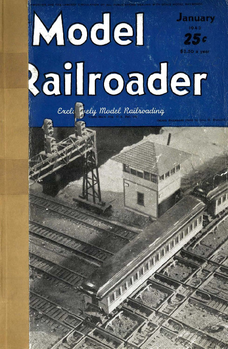 Model Railroader, January 1943