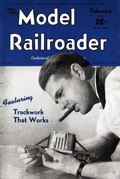 Model Railroader, February 1943
