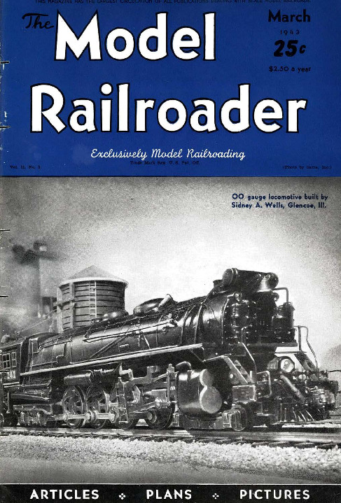 Model Railroader, March 1943