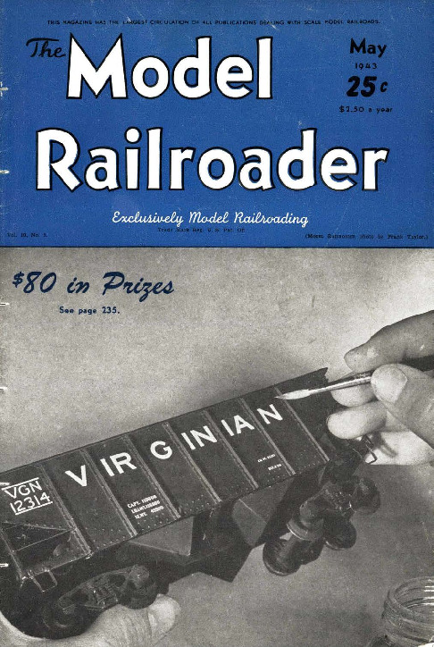 Model Railroader, May 1943