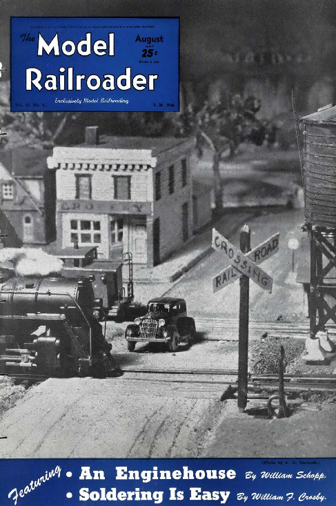 Model Railroader, August 1943