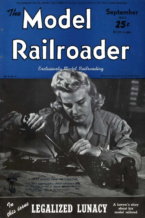 Model Railroader, September 1943