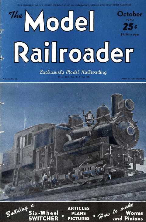 Model Railroader, October 1943