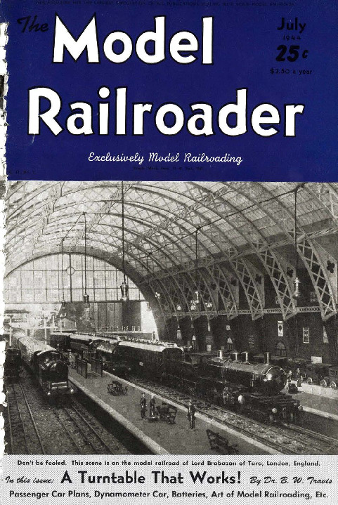 Model Railroader, July 1944