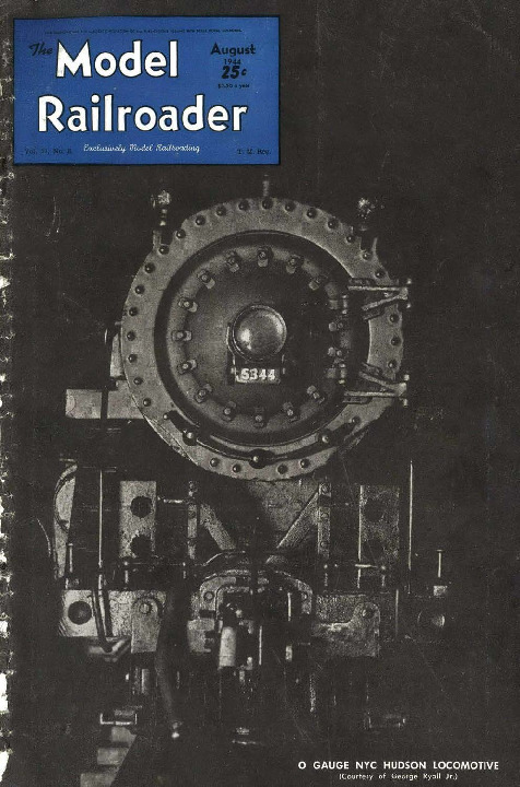 Model Railroader, August 1944