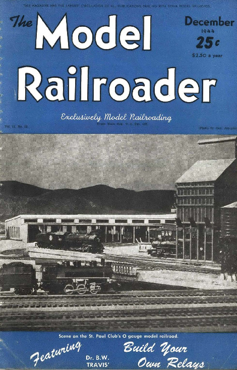 Model Railroader, December 1944