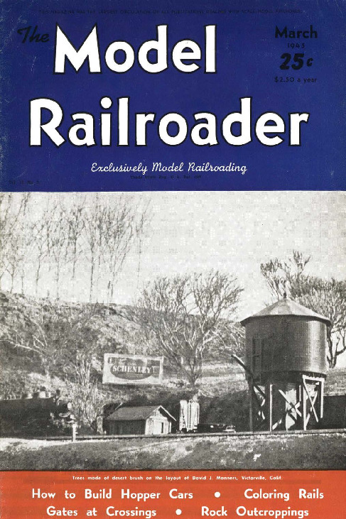 Model Railroader, March 1945