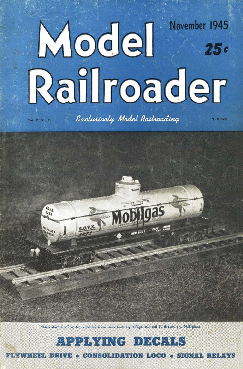 Model Railroader, November 1945