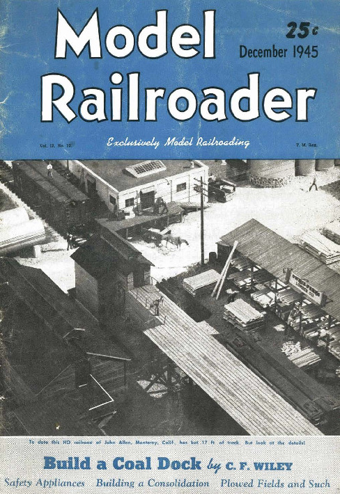 Model Railroader, December 1945