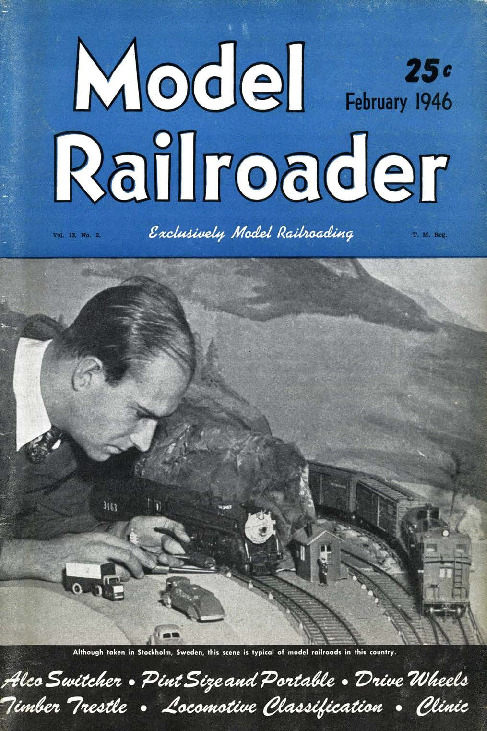 Model Railroader, February 1946