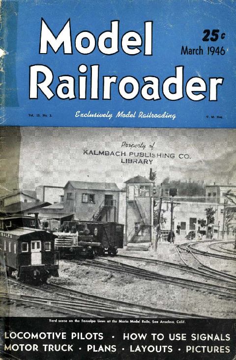Model Railroader, March 1946