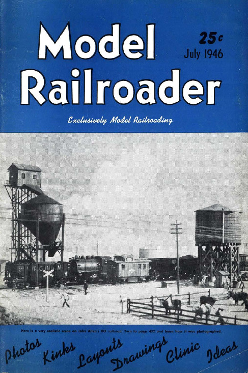 Model Railroader, July 1946