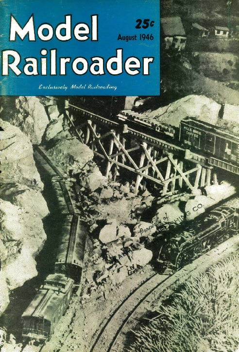 Model Railroader, August 1946