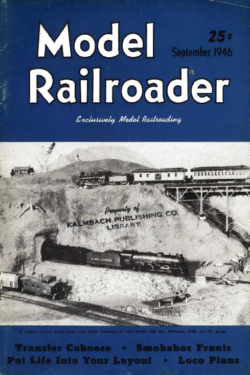 Model Railroader, September 1946