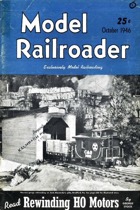 Model Railroader, October 1946