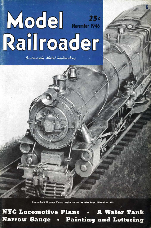 Model Railroader, November 1946