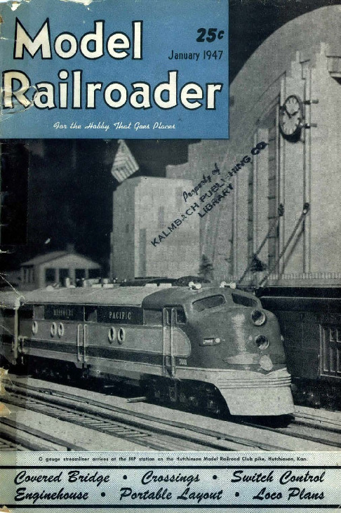 Model Railroader, January 1947