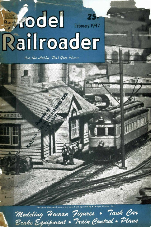 Model Railroader, February 1947