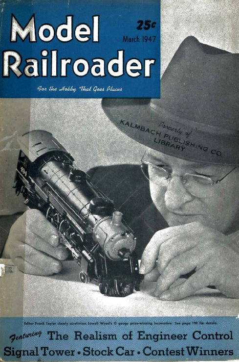 Model Railroader, March 1947