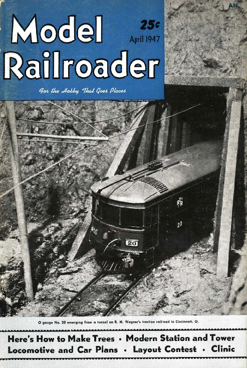 Model Railroader, April 1947