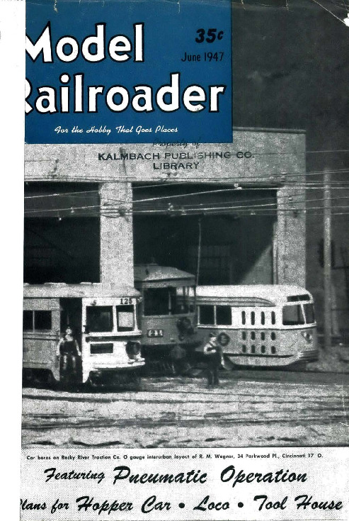 Model Railroader, June 1947