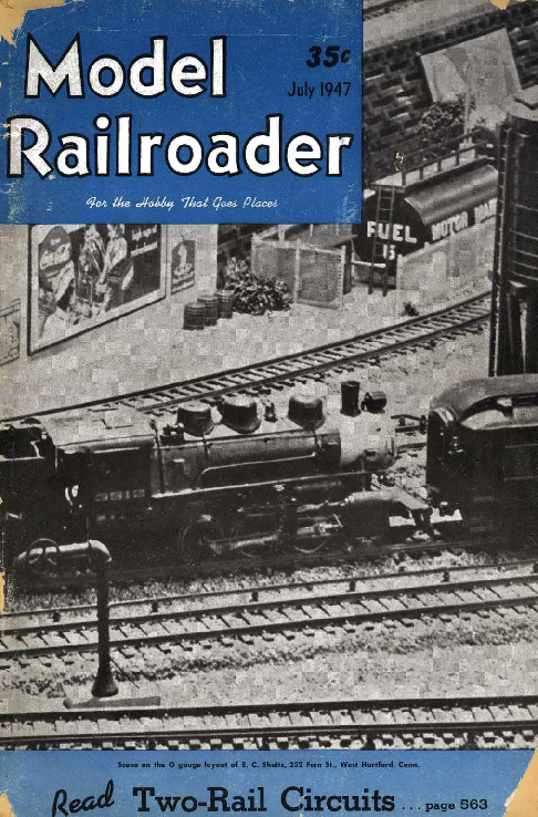 Model Railroader, July 1947